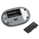 MZ-012 2,4 G 1200 DPI kabellose wiederaufladbare optische Maus mit 3 Anschlüssen, USB-Hub/Ladestation – Bild 6