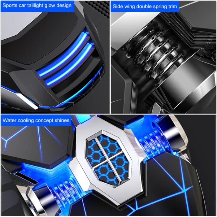 YINDIAO 3200DPI 4-Modi Einstellbare 7-Tasten RGB-Licht Wired Gaming Mechanische Maus, Stil: Audio-Version, Style: Audio Version – Bild 6