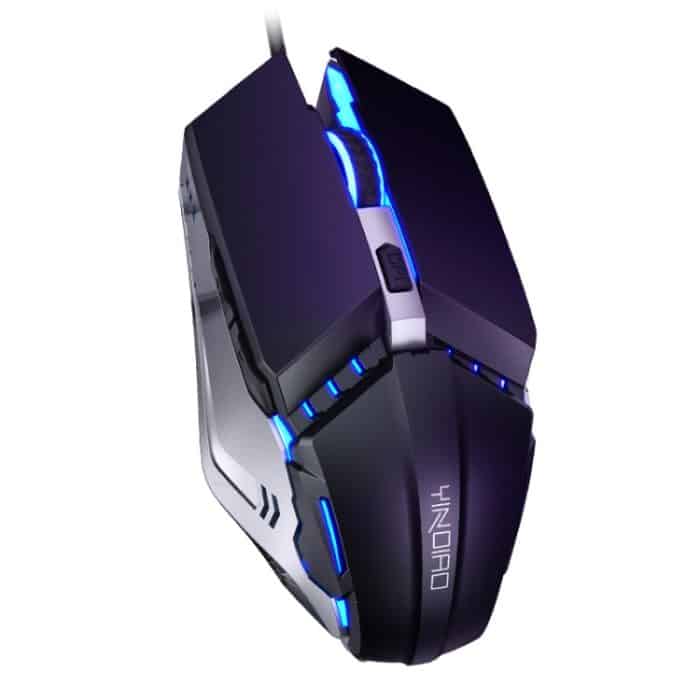YINDIAO 6 Tasten Gaming Office USB mechanische kabelgebundene Maus, Mouse(Black) – Bild 2