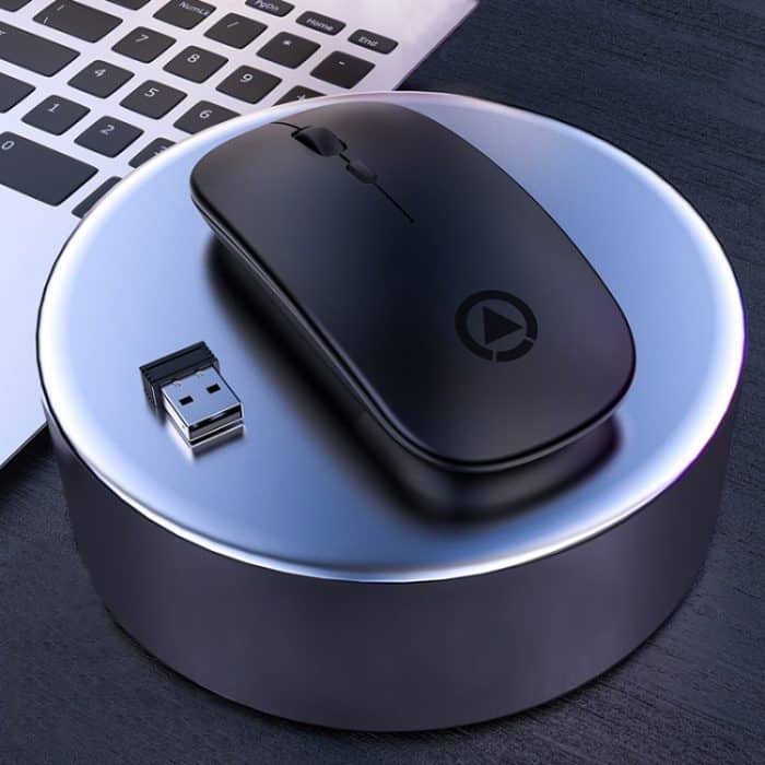 YINDIAO A2 2,4 GHz 1600 DPI 3 Modi einstellbare kabellose leise Maus, batteriebetrieben, Battery ver. – Bild 1