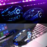 YINDIAO A4 2,4 GHz 1600 DPI 3 Modi Einstellbare wiederaufladbare kabellose lautlose Gaming-Maus (Grau Silber), Black Silver – Bild 8