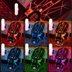 YINDIAO A7 2,4 GHz 1600 DPI 3 Modi Einstellbare 7-Tasten Wiederaufladbare RGB Licht Drahtlose Silent Gaming Maus – Bild 12