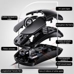 YINDIAO G2 1000DPI 3-Tasten RGB-Licht kabelgebundene Business-Maus – Bild 3