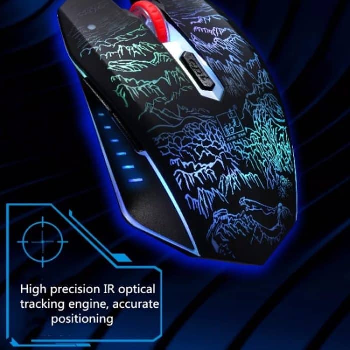 ZGB T9 USB Wired Gaming Gaming-Maus mit Hintergrundbeleuchtung – Bild 3