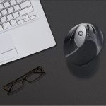 DELUX M618GX Drahtlose ergonomische vertikale Maus 1600DPI optische Maus – Bild 11