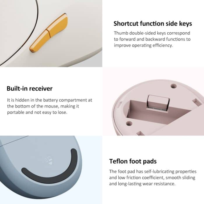 Original Xiaomi Dual-Mode 1200DPI ultradünne Computermaus 3 – Bild 6