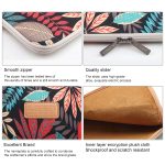 Lisen 13-Zoll-Hülle, bunte Blätter, Reißverschluss, Aktentasche, Tragetasche für MacBook, Samsung, Lenovo, Sony, DELL Alienware, CHUWI, ASUS, HP, 13-Zoll-Laptops und darunter, 13 inch – Bild 4