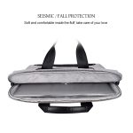 DJ08 Wasserdichte, verschleißfeste Laptoptasche aus Oxford-Stoff für 13,3-Zoll-Laptops, mit verdecktem Griff, Gepäck-Zugstange und verstellbarem Schultergurt, 13.3 inch – Bild 11