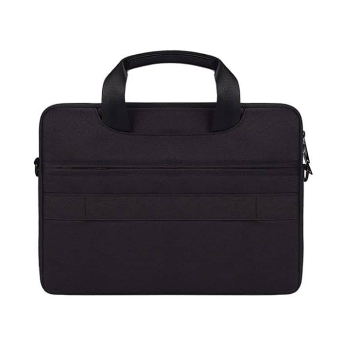 DJ08 Wasserdichte, verschleißfeste Laptoptasche aus Oxford-Stoff für 13,3-Zoll-Laptops, mit verdecktem Griff, Gepäck-Zugstange und verstellbarem Schultergurt, 13.3 inch – Bild 3