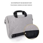 DJ08 Wasserdichte, verschleißfeste Laptoptasche aus Oxford-Stoff für 14,1-Zoll-Laptops, mit verdecktem Griff, Gepäckzugstange und verstellbarem Schultergurt, 14.1 inch – Bild 7