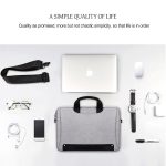 DJ08 Wasserdichte, verschleißfeste Laptoptasche aus Oxford-Stoff für 14,1-Zoll-Laptops, mit verdecktem Griff, Gepäckzugstange und verstellbarem Schultergurt, 14.1 inch – Bild 9