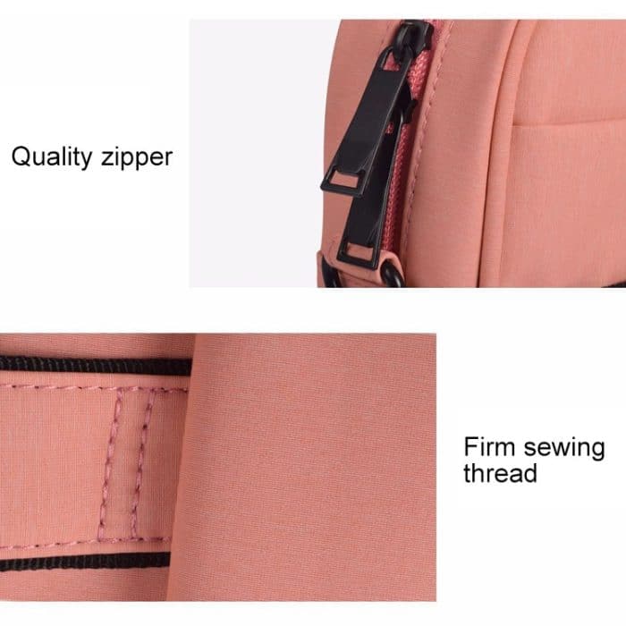 DJ03 Wasserdichte, kratzfeste und diebstahlsichere One-Shoulder-Handtasche für 14,1-Zoll-Laptops, mit Koffergürtel, DJ03 14.1 inch Black, DJ03 14.1 inch Pink, DJ03 14.1 inch Navy Blue – Bild 10