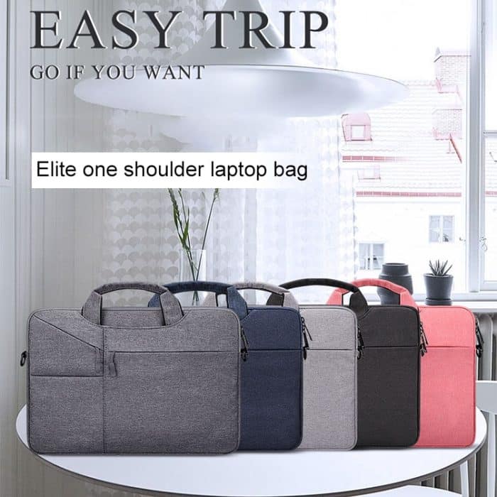 ST02S Wasserdichte, reißfeste, versteckte, tragbare Riemen-One-Shoulder-Handtasche für 13,3-Zoll-Laptops, mit Koffergürtel, ST02S 13.3 inch Black, ST02S 13.3 inch Dark Gray, ST02S 13.3 inch Pink, ST02S 13.3 inch Light Grey, ST02S 13.3 inch Navy Blue – Bild 2