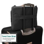 Wasserdichte Laptop-Handtasche aus Nylon für 13-14-Zoll-Laptops mit Trolley-Gurt, 13-14 inch – Bild 7