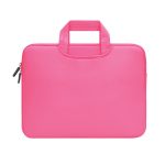 Tragbare, luftdurchlässige 13,3-Zoll-Handtasche für MacBook Air / Pro, Lenovo und andere Laptops, Größe: 34 x 25,5 x 2,5 cm, 13.3 inch Magenta, 13.3 inch Blue, 13.3 inch Grey, 13.3 inch Green, 13.3 inch Pink, 13.3 inch Black