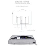 ND04 Wasserdichte Laptop-Handtasche aus Oxford-Stoff für 13,3-Zoll-Laptops, mit Koffergurt, 13.3 inch – Bild 8