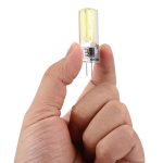 G4 4W Silikon dimmbare 8 LED-Glühbirne für Hallen, AC 220-240V – Bild 4