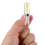 G9 4W Silikon dimmbare 8 LED-Filament-Glühbirne für Hallen, AC 220-240V – Bild 4