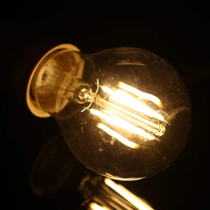 A60 E27 4 W 4 LEDs 450 LM Retro-Dimm-LED-Glühbirne, energiesparendes Licht, AC 220 V, 4W White Light, 4W Warm White – Bild 5