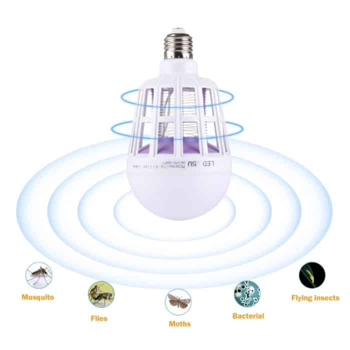 Fliegenschädlinge, Insekten, lehnen Zapper, LED-Kugel-Stehleuchte, AC 175–265 V ab – Bild 5