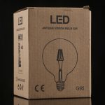 G95 E27 4 W 4 LEDs 450 LM 3000 K Retro-Dimm-LED-Glühbirne, energiesparendes Licht, AC 220 V, G95 4W White Light, G95 4W Warm White – Bild 5