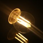 G45 E27 4 W 4 LEDs 450 LM 3000 K Retro-Dimm-LED-Glühbirne, energiesparendes Licht, AC 220 V, G45 4W White Light, G45 4W Warm White – Bild 5