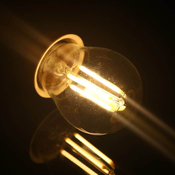 G45 E27 4 W 4 LEDs 450 LM 3000 K Retro-Dimm-LED-Glühbirne, energiesparendes Licht, AC 220 V, G45 4W White Light, G45 4W Warm White – Bild 5