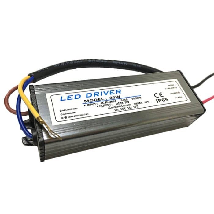 30W LED Treiberadapter AC 85-265V auf DC 24-38V IP65 Wasserdicht – Bild 2