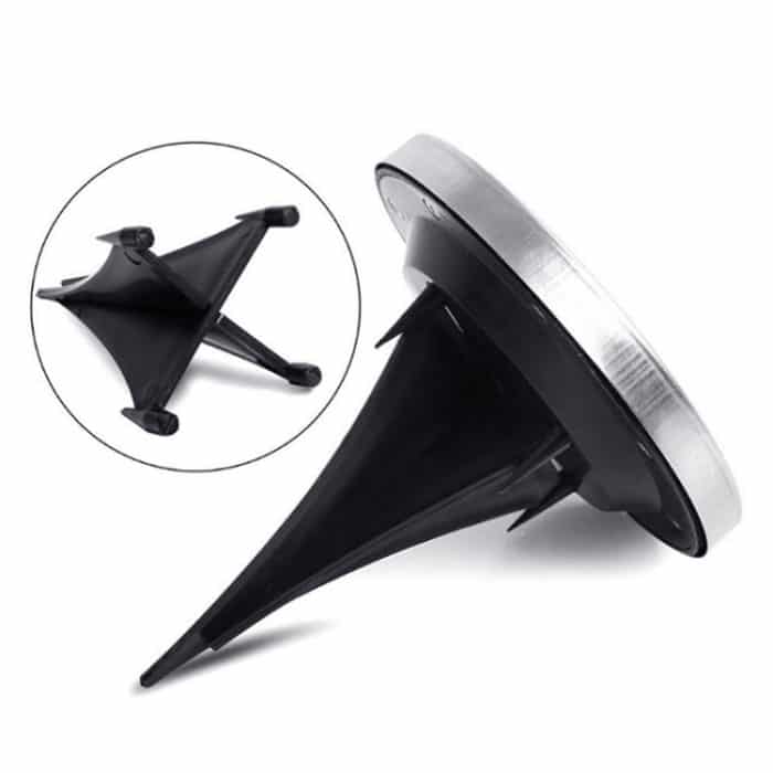 2 Stück 16 LEDs, solarbetriebene Erdleuchte, IP65, wasserdicht, für den Außenbereich, Garten, Straßenlaterne, 16 LEDs – Bild 3