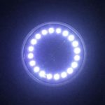 2 Stück 16 LEDs, solarbetriebene Erdleuchte, IP65, wasserdicht, für den Außenbereich, Garten, Straßenlaterne, 16 LEDs – Bild 6