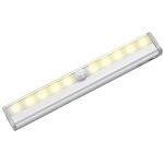 0,8 W 10 LEDs warmweißes Licht, schmaler Bildschirm, intelligentes Sensorlicht für den menschlichen Körper, LED-Korridorschrankleuchte, USB-Ladeversion, 0.8W 10 LEDs Warm White – Bild 2