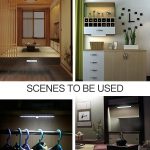 0,8 W 10 LEDs warmweißes Licht, schmaler Bildschirm, intelligentes Sensorlicht für den menschlichen Körper, LED-Korridorschrankleuchte, USB-Ladeversion, 0.8W 10 LEDs Warm White – Bild 8