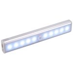 1,8 W 10 LEDs Weißlicht Breitbild Intelligentes menschliches Körpersensorlicht LED Korridor-Schranklicht, Batterieversion – Bild 2