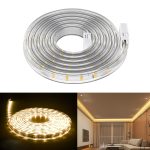 Original Xiaomi Youpin Yeelight 5 m LED-Lichtgürtel WiFi Smart Lichtgürtel Unterstützung Xiaomi APP Control / Alexa Google Home Assistant, mit Laufwerk