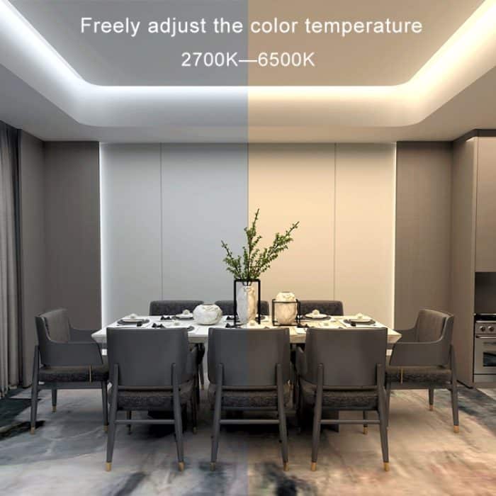 Original Xiaomi Youpin Yeelight 5 m LED-Lichtgürtel WiFi Smart Lichtgürtel Unterstützung Xiaomi APP Control / Alexa Google Home Assistant, mit Laufwerk – Bild 9