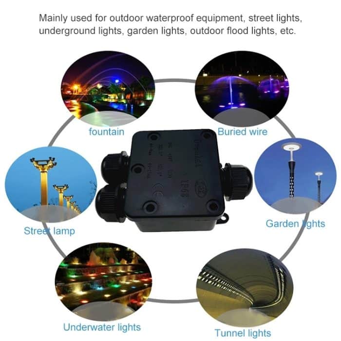 G712 IP68 Wasserdichter Anschlussdose mit Terminal – Bild 6