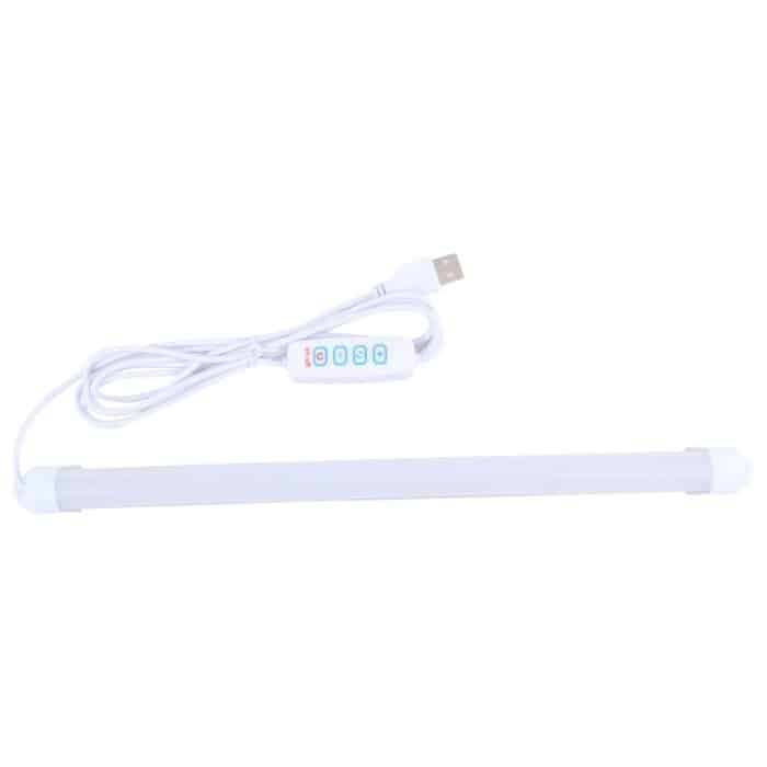 30 cm 36 LEDs Multifunktionale USB Dreifarbige stufenlose Dimmen-LED-Lichtröhre, DC 5V – Bild 2