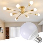 G95 E27 RGB LED Glühbirne Energieeinsparung – Bild 6