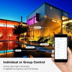 Weihnachtsdekoration RGB Kupferdraht String Licht Bluetooth Mobile App Control, Länge: 5m 50 LEDs – Bild 4