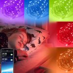 Weihnachtsdekoration RGB Kupfer Draht String Licht Bluetooth Mobile App Control, Länge: 10m 100 LEDs – Bild 6