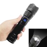 L-839 USB wiederaufladbarer Scheinwerfer Mini Portable XPE Glare LED Taschenlampe