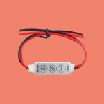 5 STÜCKE Mini 3 Tasten Controller Dimmer für einfarbige LED-Streifenlicht, DC 12-24 V – Bild 3