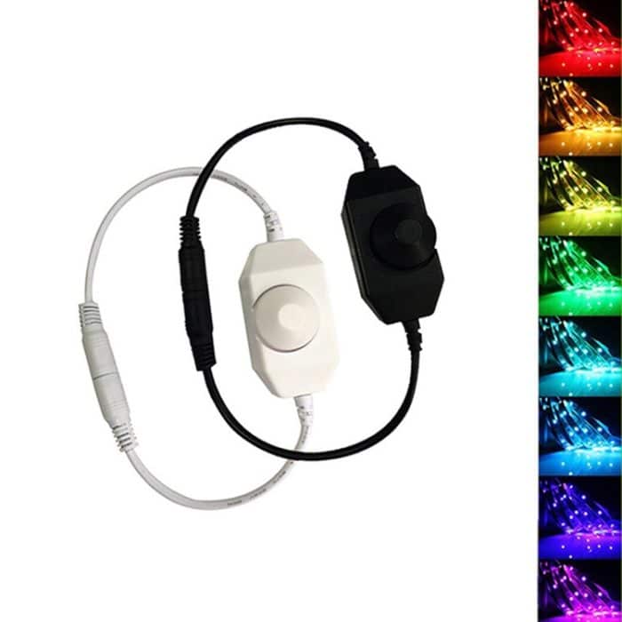 Knopf-Controller-Dimmer für einfarbige LED-Streifen – Bild 4