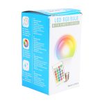 A60 E27 5W 16 Color Magic LED RGB-Glühbirne mit 24-Tasten-Fernbedienung – Bild 4