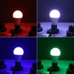 A60 E27 5W 16 Color Magic LED RGB-Glühbirne mit 24-Tasten-Fernbedienung – Bild 5