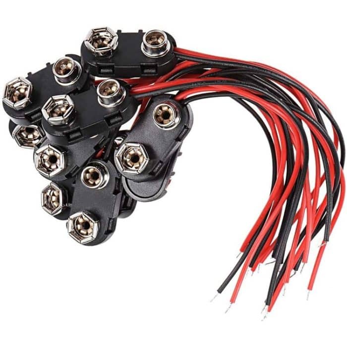 10 Paar 22AWG rot-schwarze Parallelschaltungskabel, Länge: 20 cm – Bild 4