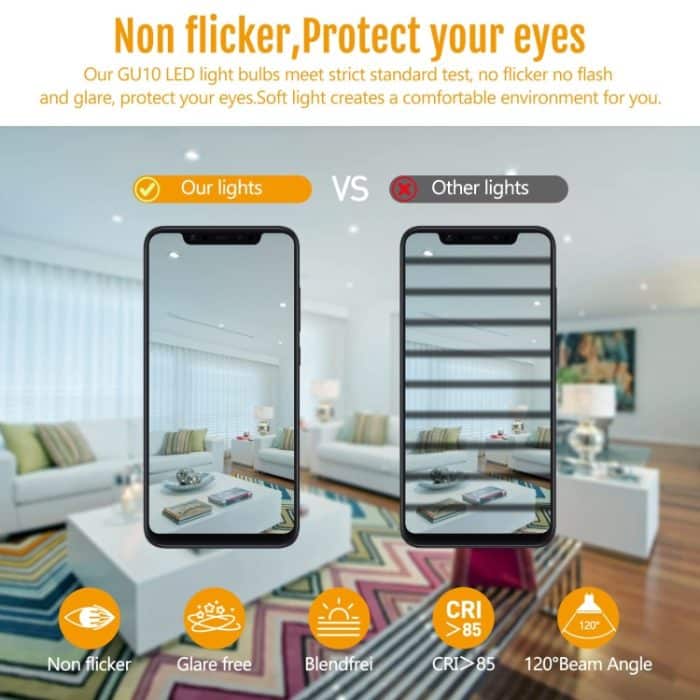 GU10-7LED 5W 2835COB LED-Strahler, AC110-220V, GU10-7LED – Bild 6