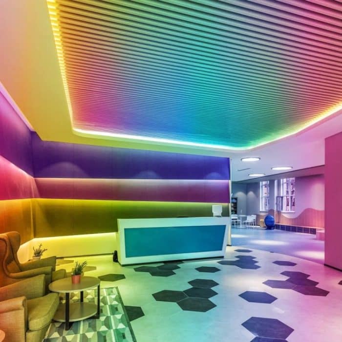 WS2812B 5050 SMD LED RGB Bare Board Lichtschlauch, 30 LED/m, DC 5V, Länge: 1m – Bild 6