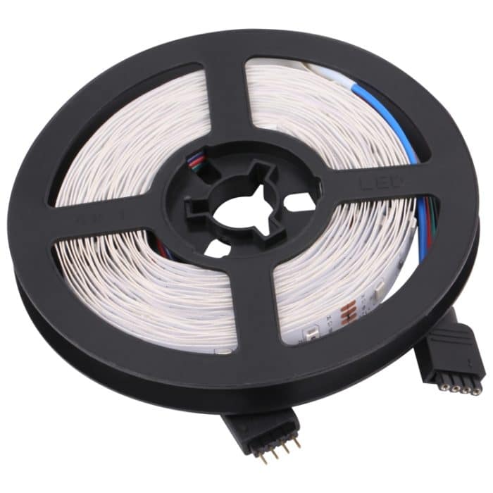 Smart Bluetooth APP Control Bare Board 2835 SMD RGB LED-Lichtschlauch, 60 LED/m, Länge: 5 m, 12 V, 2 A, 100–240 V, 2835 SMD RGB LED, 5m, Bluetooth APP – Bild 2