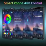 Smart Bluetooth APP Control Bare Board 2835 SMD RGB LED-Lichtschlauch, 60 LED/m, Länge: 5 m, 12 V, 2 A, 100–240 V, 2835 SMD RGB LED, 5m, Bluetooth APP – Bild 6